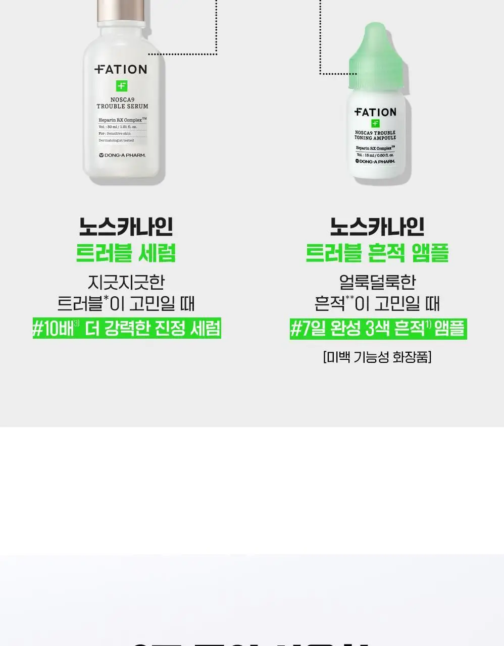 [단독기획] 파티온 노스카나인 트러블 흔적 앰플 30ml 기획 (+트러블 세럼 15ml) 상세페이지 16